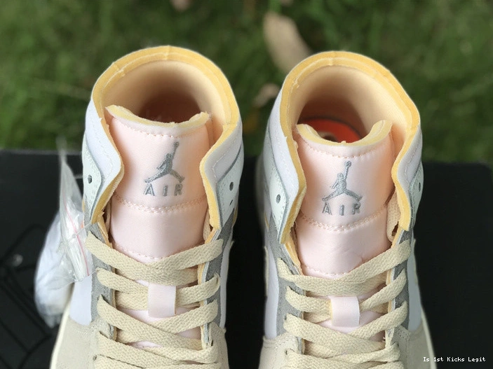 Craft 1 DM9652-100  Jordan Grey SE Out Mid White Inside 0915